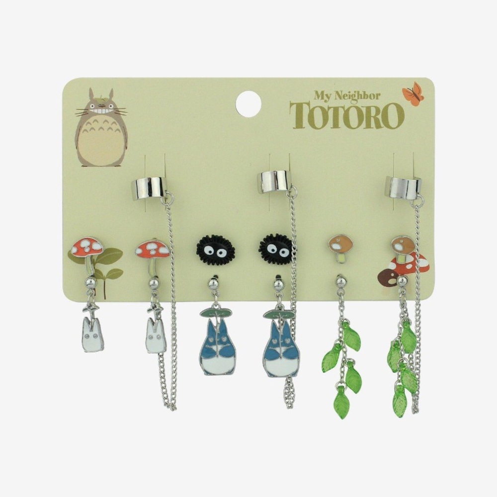 Studio Ghibli My‎ Neighbor Totoro Forest Characters Earring Set Hot Topic